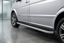 Mercedes Vito W639 2004-2014 Marchepieds Latéraux Tayga Grey (2 pcs, Aluminium) photo 1