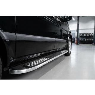 Marchepieds Latéraux Tayga V2 (2 pcs, Aluminium) Mercedes Vito W639 2004-2014 photo 1