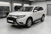 Mitsubishi Outlander 2012-2021 Marchepieds Latéraux New Vision Grey (2 pcs, Aluminium) photo 1
