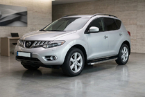 Nissan Murano 2008-2014 Marchepieds BlackLine (2 pcs, aluminium) photo 1