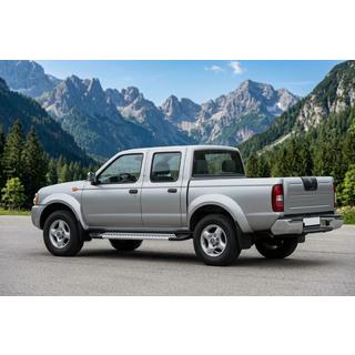 Marchepieds Latéraux New Vision Grey (2 pcs, Aluminium) Nissan NP300 1999-2015 photo 1