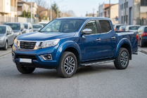 Nissan Navara/NP300 2016- Marchepieds BlackLine (2 pcs, aluminium) photo 1