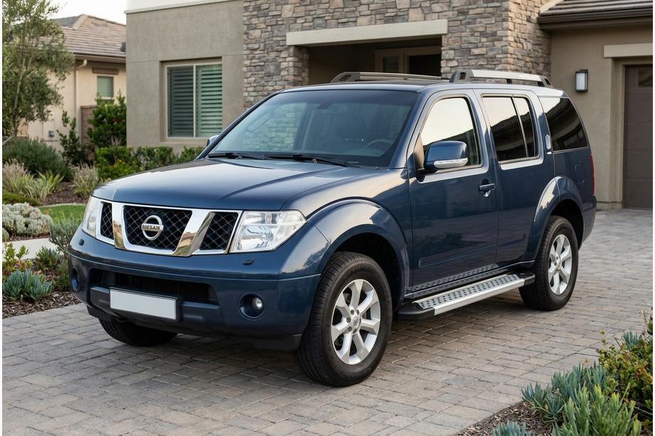 Nissan Pathfinder R51 2005-2014 Marchepieds Latéraux New Vision Grey (2 pcs, Aluminium) Photo 1