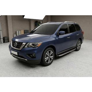 Marchepieds Latéraux BlackLine (2 pcs, Aluminium) Nissan Pathfinder R52 2012-2021 photo 1