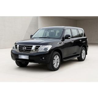 Marchepieds Latéraux Tayga Black (2 pcs, Aluminium) Nissan Patrol Y62 2010-2024 photo 1
