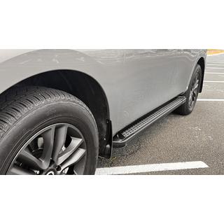 Marchepieds Latéraux New Vision Grey (2 pcs, Aluminium) Nissan Patrol Y62 2010-2024 photo 1