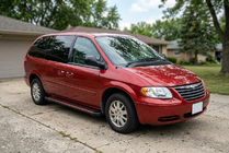 Chrysler Voyager 2001-2007 Marchepieds Latéraux Maya Red (2 pcs, Aluminium) photo 1