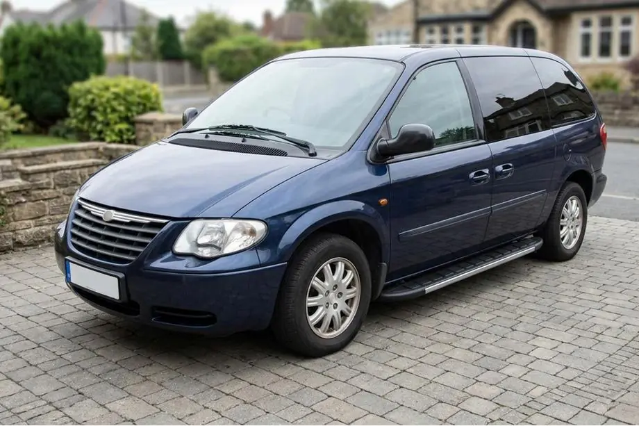 Chrysler Voyager 2001-2007 Marchepieds Latéraux Duru (2 pcs, Aluminium) Image