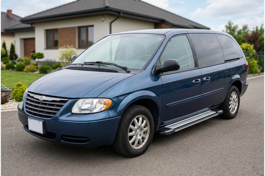 Chrysler Voyager 2001-2007 Marchepieds Latéraux Rainbow (2 pcs, Aluminium) Image