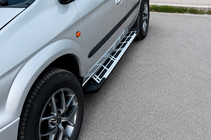 Chrysler Voyager 2001-2007 Marchepieds Latéraux Sunrise (2 pcs, Aluminium) photo 3