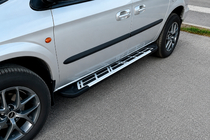 Chrysler Voyager 2001-2007 Marchepieds Latéraux Sunrise (2 pcs, Aluminium) photo 1
