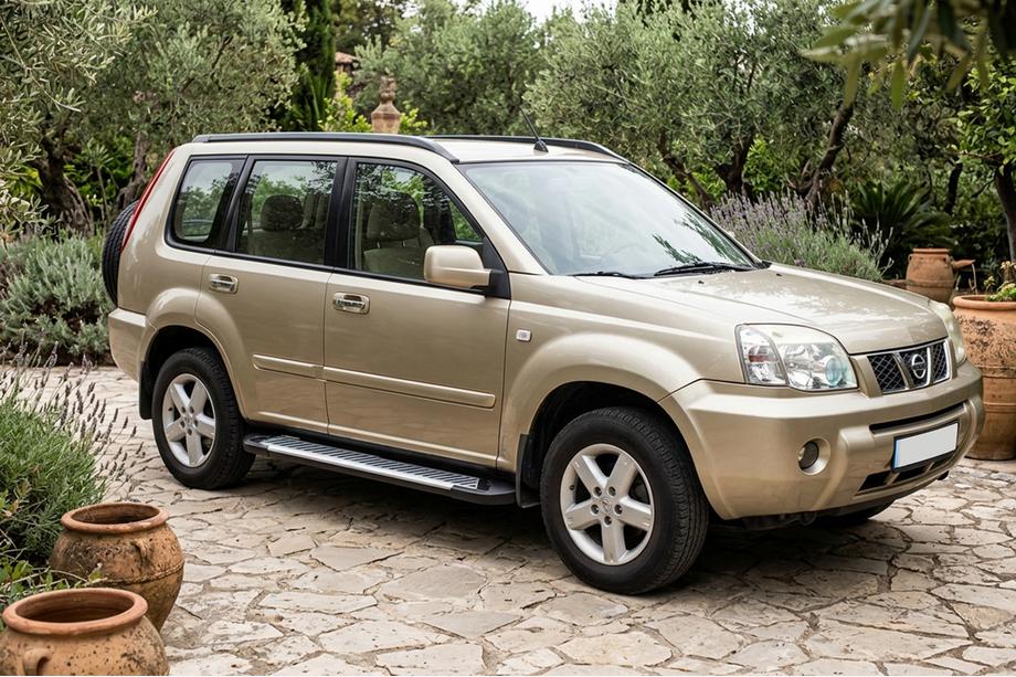 Nissan X-trail T30 2002-2007 Marchepieds Latéraux Line (2 pcs, Aluminium) Image