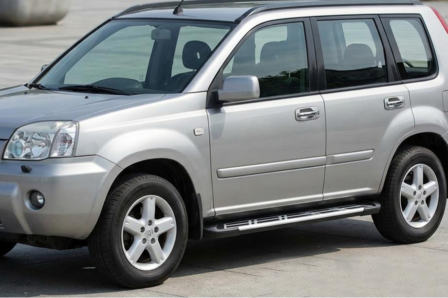 Nissan X-trail T30 2002-2007 Marchepieds Latéraux Sunrise (2 pcs, Aluminium) Photo 1