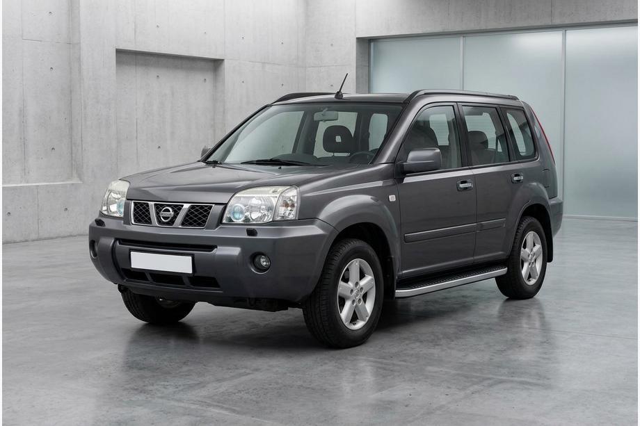 Nissan X-trail T30 2002-2007 Marchepieds Latéraux Tayga Grey (2 pcs, Aluminium) Photo 1