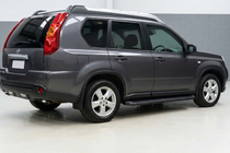 Nissan X-trail T31 2007-2014 Marchepieds Latéraux Tayga Black (2 pcs, Aluminium) photo 1