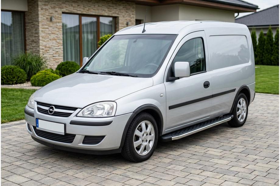 Opel Combo 2002–2012 Marchepieds BlackLine (2 pcs, aluminium) Image