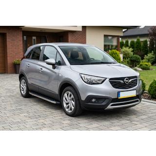 Marchepieds Latéraux BlackLine (2 pcs, Aluminium) Opel Crossland X 2017-2024 photo 1