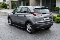 Opel Crossland X 2017-2024 Marchepieds Latéraux Tayga Black (2 pcs, Aluminium) photo 1