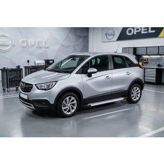 Marchepieds Latéraux New Vision Grey (2 pcs, Aluminium) Opel Crossland X 2017-2024 photo 1