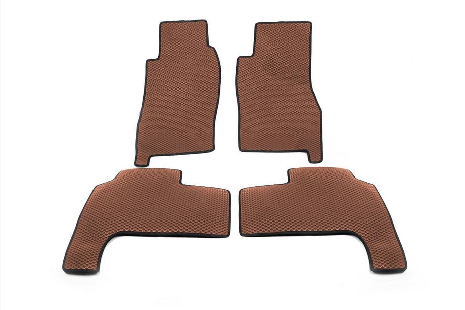 Nissan Patrol Y61 1997-2011 Tapis de sol EVA (rouge brique) Image
