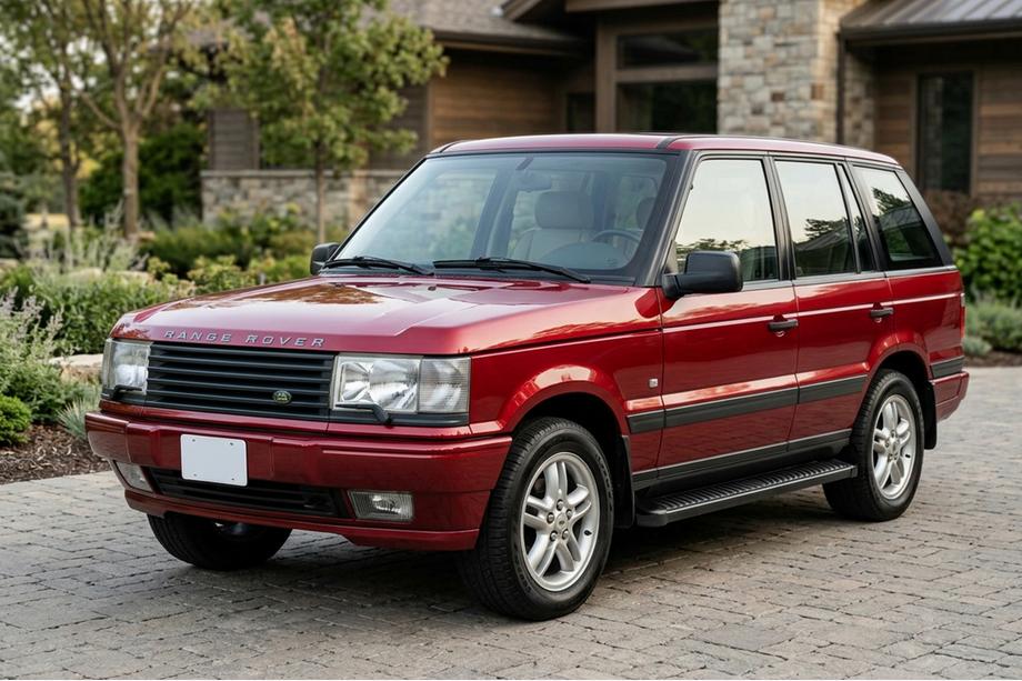 Range Rover II P38A 1997-2002 Marchepieds Latéraux Tayga Black (2 pcs, Aluminium) Image