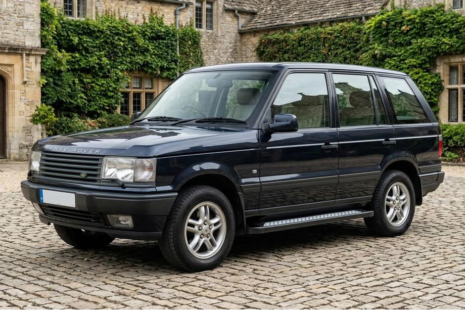 Range Rover II P38A 1997-2002 Marchepieds Latéraux New Vision Black (2 pcs, Aluminium) Image