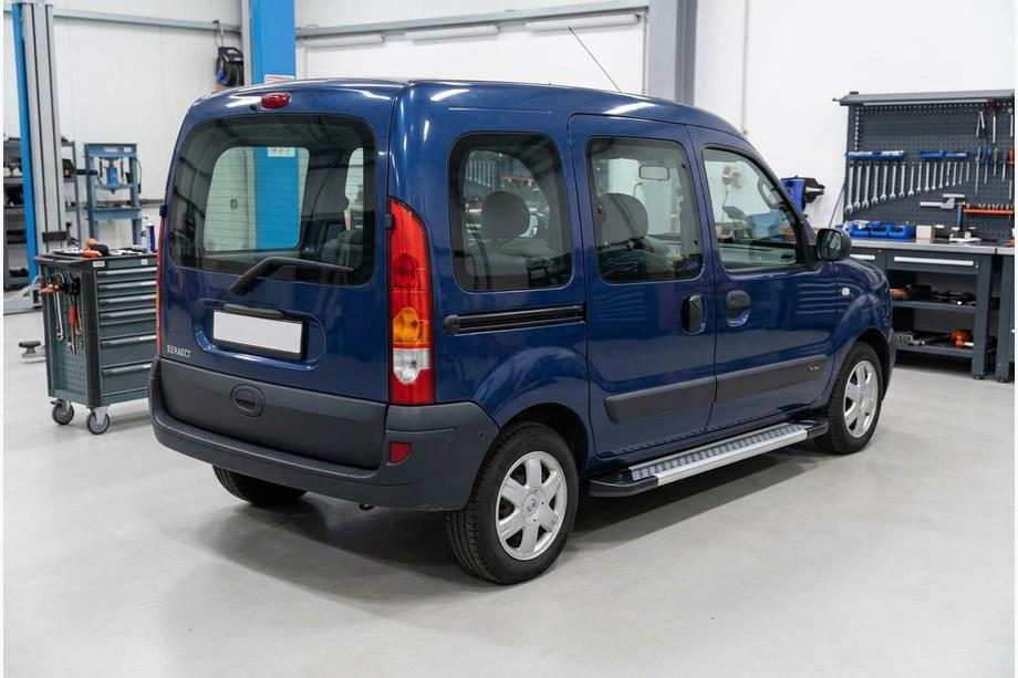 Renault Kangoo 1998-2008 Marchepieds Latéraux New Vision Grey (2 pcs, Aluminium) Photo 1