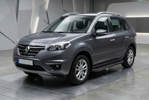 Renault Koleos 2008-2016 Marchepieds Latéraux Tayga Black (2 pcs, Aluminium) photo 1