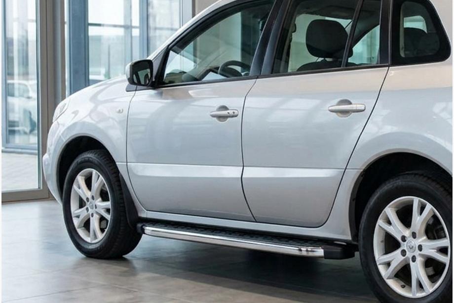 Renault Koleos 2008-2016 Marchepieds Latéraux BlackLine (2 pcs, Aluminium) Image
