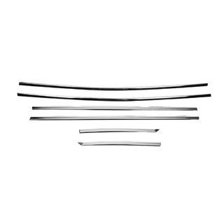 Encadrement de Fenêtres (6 pcs, Inox) Peugeot 2008 2019- photo 4