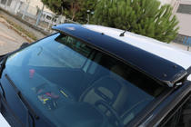 Fiat Doblo II 2010-2022 Casquette de pare-brise (noir brillant, 5mm) photo 8