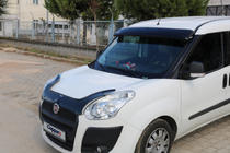 Opel Combo 2012-2018 Casquette de pare-brise (noir brillant, 5mm) photo 12