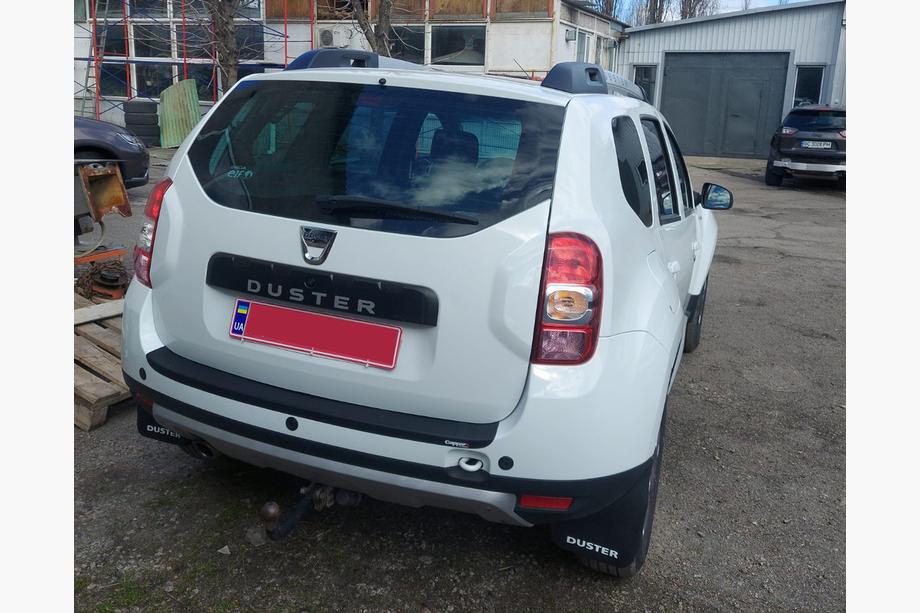 Renault Duster 2008–2017 Protection de pare-chocs arrière EuroCap (ABS) Photo 3