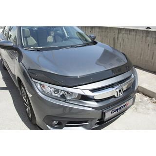 Déflecteur de capot (EuroCap) Honda Civic Sedan X 2016-2021 photo 4