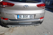 Hyundai Tucson TL 2016-2021 Cache de pare-chocs arrière EuroCap 2016-2018 (ABS) photo 13