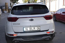 Kia Sportage 2015-2021 Cache de pare-chocs arrière EuroCap 2015-2018 (ABS) photo 7