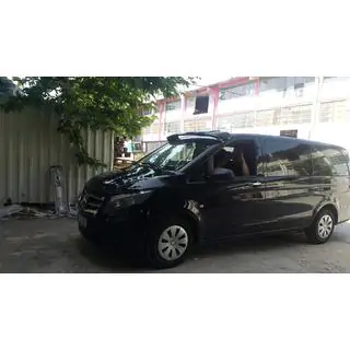 Visière de pare-brise (noir brillant, 5mm) Mercedes Vito/V-class W447 2014- photo 3