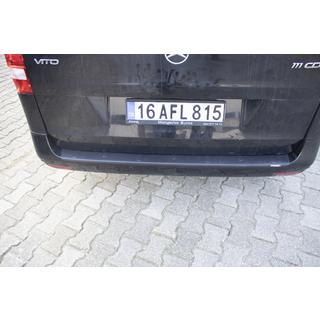 Protection de pare-chocs arrière EuroCap (ABS) Mercedes Vito/V-class W447 2014- photo 3