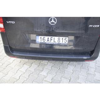 Protection de pare-chocs arrière EuroCap (ABS) Mercedes Vito/V-class W447 2014- photo 4