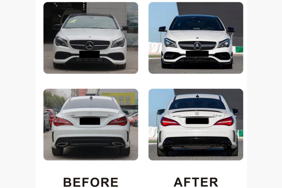 Mercedes CLA C117 2013-2019 Kit carrosserie (AMG) Photo 2
