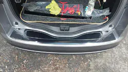Renault Scenic/Grand 2016–2025 Protection de Pare-chocs Arrière Carmos (Grand, Inox) photo 1