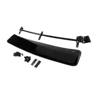Visière de pare-brise (noir brillant, 5mm) Nissan NP300 1999-2015 photo 4
