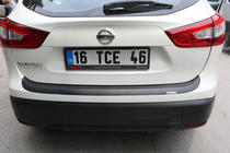 Nissan Qashqai 2014-2021 Cache de pare-chocs arrière EuroCap (2014-2017, ABS) photo 5