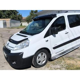 Visière de pare-brise (noir brillant, 5mm) Citroen Jumpy 2007–2017 photo 2