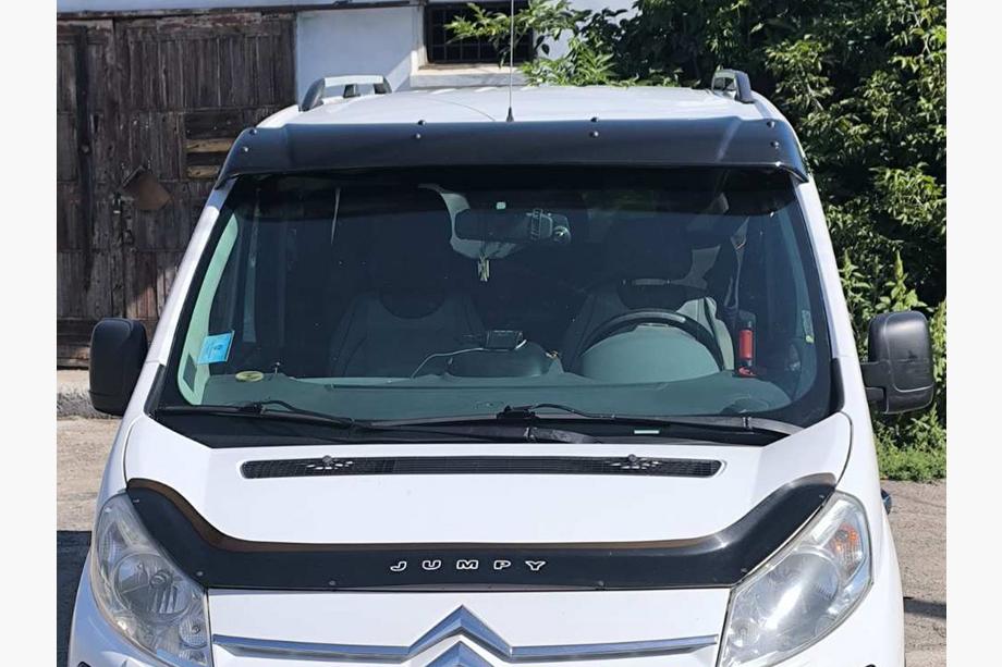 Protection De Pare-Chocs Lialto Pour Citroën Jumpy II Bus/Transporter 2007-2016 - Noir, Idéal Pour Protéger Votre Seuil De Chargement