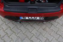 Renault Clio IV 2012-2019 Protection de pare-chocs arrière EuroCap (ABS) photo 5