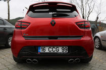 Renault Clio IV 2012-2019 Protection de pare-chocs arrière EuroCap (ABS) photo 6