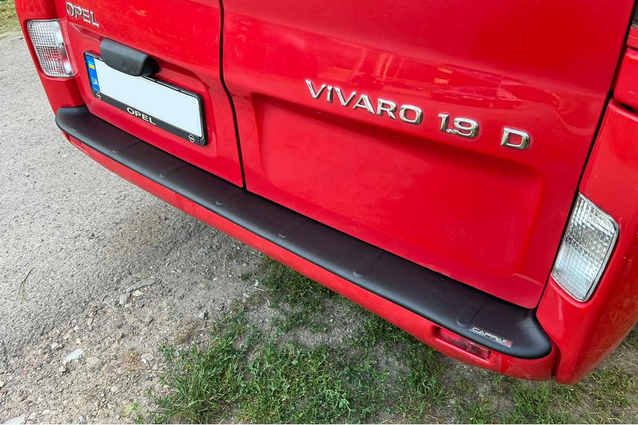 Opel Vivaro 2001–2015 Protection de pare-chocs arrière EuroCap (ABS) Image