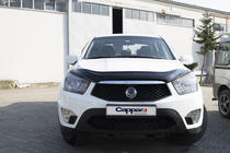 SsangYong Korando 2010-2019 Déflecteur de capot EuroCap (pour Korando Sports) photo 1