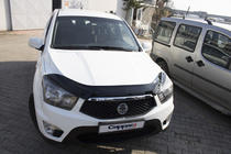 SsangYong Korando 2010-2019 Déflecteur de capot EuroCap (pour Korando Sports) photo 3